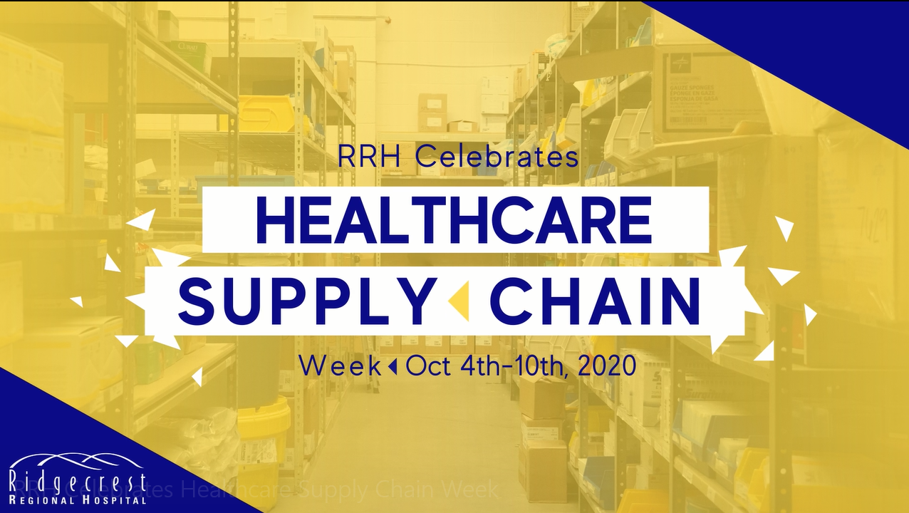 Healthcare Supply Chain Week Ridgecrest Regional Hospital